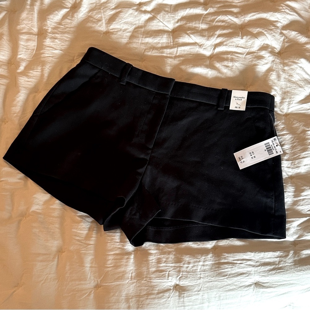 Abercrombie & Fitch Black Women's Shorts